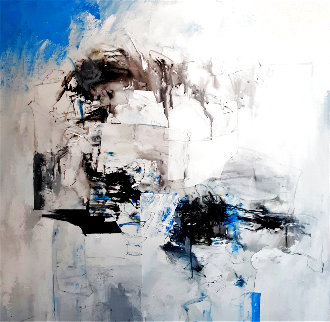 Untitled Abstract Painting 2019 36x36 Original Painting - W. Scott Wilson Untitled Abstract Painting 2019 36x36 Original Painting - W. Scott Wilson