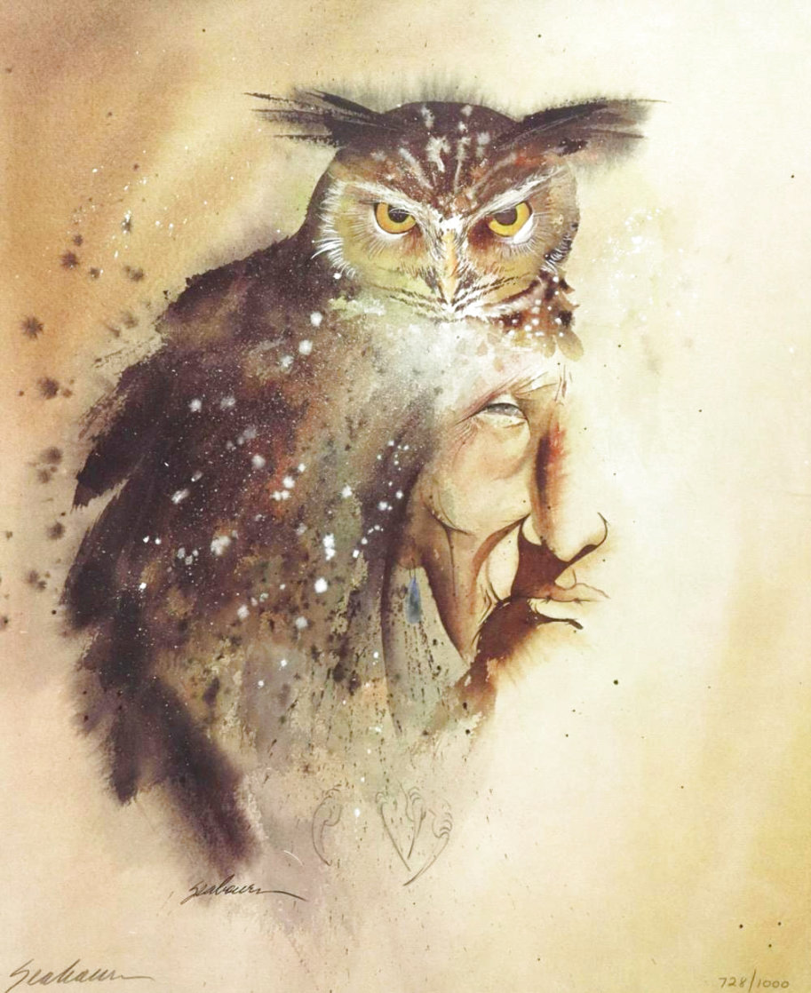 Owl Knows My Name Limited Edition Print by Bert Seabourn Owl Knows My Name Limited Edition Print by Bert Seabourn