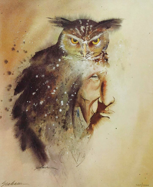 Owl Knows My Name Limited Edition Print by Bert Seabourn