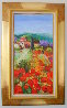 Le Mas Du Sud 2000 50x25  Huge Original Painting by Nicole Sebille - 1