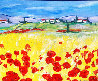 Le Village 39x39 Original Painting by Nicole Sebille - 0