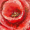 Rouge 2011 34x34 Original Painting by Nicole Sebille - 0