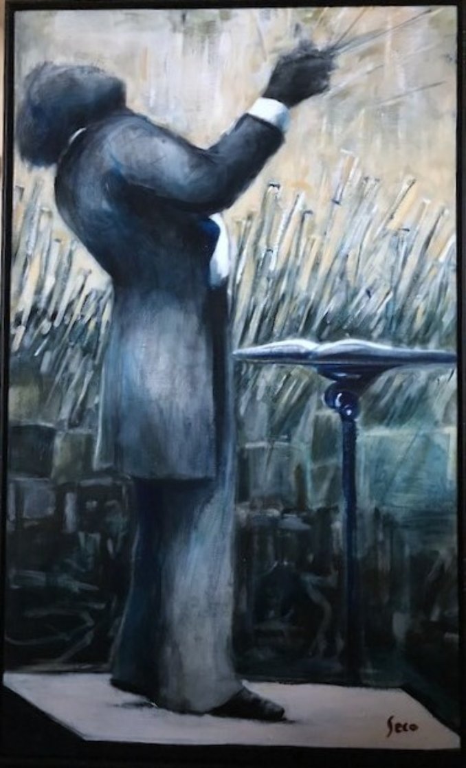 Circa 21st 2006 68x39 Super Huge Original Painting by Ernesto Seco Circa 21st 2006 68x39 Super Huge Original Painting by Ernesto Seco