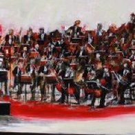 Cresendo 2003 40x60 Super Huge Original Painting by Ernesto Seco - 2 Cresendo 2003 40x60 Super Huge Original Painting by Ernesto Seco - 2