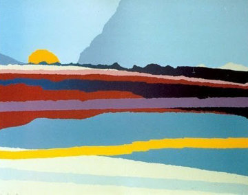 Lugano Secunda 1987 Limited Edition Print - Arthur Secunda Lugano Secunda 1987 Limited Edition Print - Arthur Secunda