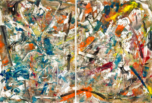 Sensations Monotype 2008 39x50 - Huge Works on Paper (not prints) by Arthur Secunda Sensations Monotype 2008 39x50 - Huge Works on Paper (not prints) by Arthur Secunda