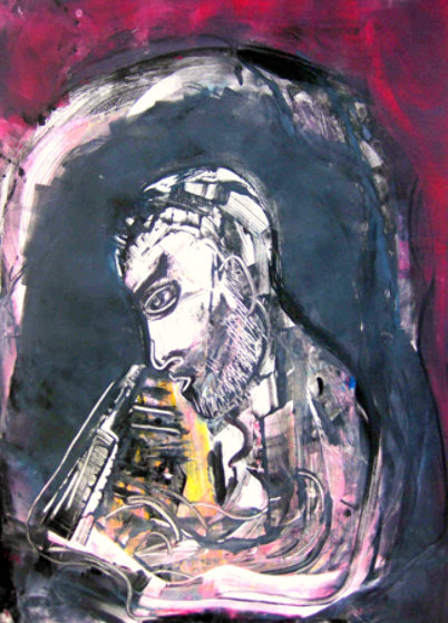 Bill Evans Monotype 2010 30x22 By Arthur Secunda