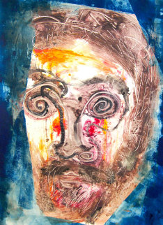 Ron Carter Monotype 2010 30x22 Works on Paper (not prints) - Arthur Secunda Ron Carter Monotype 2010 30x22 Works on Paper (not prints) - Arthur Secunda