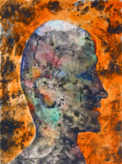 Antonin Artaud Monotype 30x22 Works on Paper (not prints) - Arthur Secunda Antonin Artaud Monotype 30x22 Works on Paper (not prints) - Arthur Secunda