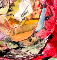 Lester Young 2010 Monotype 30x22 Works on Paper (not prints) by Arthur Secunda - 2 Lester Young 2010 Monotype 30x22 Works on Paper (not prints) by Arthur Secunda - 2