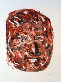 Vlaminck Monotype 1998 30x22 Works on Paper (not prints) - Arthur Secunda Vlaminck Monotype 1998 30x22 Works on Paper (not prints) - Arthur Secunda