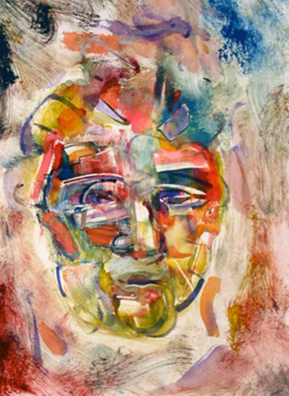 Hans Hofmann Monotype 1998 30x22 Works on Paper (not prints) by Arthur Secunda Hans Hofmann Monotype 1998 30x22 Works on Paper (not prints) by Arthur Secunda