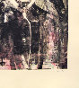 On the Town Monotype 2008 30x22 Works on Paper (not prints) by Arthur Secunda - 2