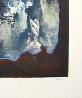 Godfather - Unique Monotype 2008 30x22 Works on Paper (not prints) by Arthur Secunda - 2