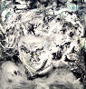 Beethoven As A Madman Monotype 2008 30x22 Works on Paper (not prints) by Arthur Secunda - 0