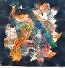 All the Lonely People Monotype 2008 Works on Paper (not prints) by Arthur Secunda - 0