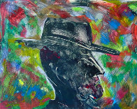 Thoughts in the Night Monotype 2008 22x30 Works on Paper (not prints) by Arthur Secunda - 0 Thoughts in the Night Monotype 2008 22x30 Works on Paper (not prints) by Arthur Secunda - 0