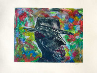 Thoughts in the Night Monotype 2008 22x30 Works on Paper (not prints) by Arthur Secunda - 3 Thoughts in the Night Monotype 2008 22x30 Works on Paper (not prints) by Arthur Secunda - 3
