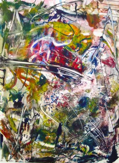 Surfing in Cyberspace 2008 30x22 Works on Paper (not prints) by Arthur Secunda Surfing in Cyberspace 2008 30x22 Works on Paper (not prints) by Arthur Secunda