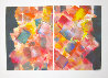 Mirrored Prism 2008 - Monotype Works on Paper (not prints) by Arthur Secunda - 0
