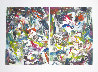 Eco System Dyptych Monotype 2008 30x41 Works on Paper (not prints) by Arthur Secunda - 1