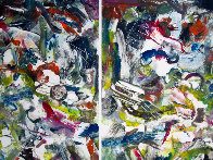 Eco System Dyptych Monotype 2008 Works on Paper (not prints) by Arthur Secunda - 1 Eco System Dyptych Monotype 2008 Works on Paper (not prints) by Arthur Secunda - 1