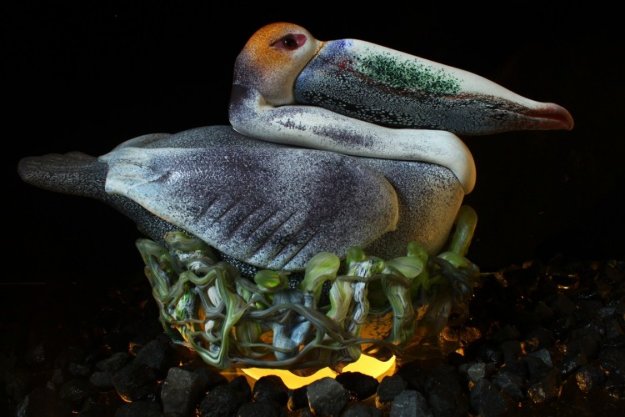 Longing For a Family Unique Glass Sculpture 2011 18 in Sculpture by Ron Seivertson Longing For a Family Unique Glass Sculpture 2011 18 in Sculpture by Ron Seivertson