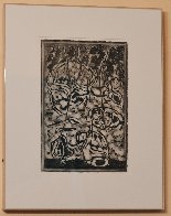 Excavations #29 1978 18x14 Works on Paper (not prints) by Charles Seliger - 1 Excavations #29 1978 18x14 Works on Paper (not prints) by Charles Seliger - 1