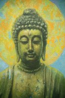 Buddha 2015 40x30 Original Painting by Robert Semans - 1 Buddha 2015 40x30 Original Painting by Robert Semans - 1