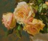 Lennox Vase With Roses 2017 18x14 Original Painting by Robert Semans - 1