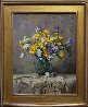 Icelandic Poppies And Ranunculus 2017 30x36 Original Painting by Robert Semans - 1