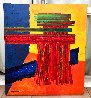 Andean of the Times 2017 36x32 - Chile Original Painting by Aldo Sesana - 1