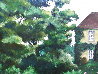 Big House 1997 59x39 Huge Original Painting by Aldo Sesana - 4