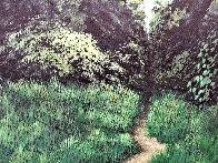 Pathway of Time 2002 55x39 - Huge Original Painting by Aldo Sesana - 1 Pathway of Time 2002 55x39 - Huge Original Painting by Aldo Sesana - 1