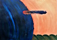 Cosmic Spaces 1993 59x39 - Huge Original Painting by Aldo Sesana - 0 Cosmic Spaces 1993 59x39 - Huge Original Painting by Aldo Sesana - 0
