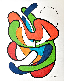 1s Natural Curves 2021 16x20 Original Painting - Aldo Sesana 1s Natural Curves 2021 16x20 Original Painting - Aldo Sesana