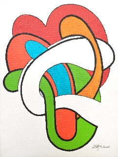2s Natural Curves 2021 12x16 Original Painting - Aldo Sesana 2s Natural Curves 2021 12x16 Original Painting - Aldo Sesana