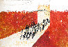 Crowd 2012 28x20 Original Painting by Aldo Sesana - 0