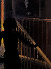Ladder 1980 24x32 Original Painting by Aldo Sesana - 1