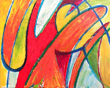 Boom 2022 20x16 Original Painting - Aldo Sesana Boom 2022 20x16 Original Painting - Aldo Sesana