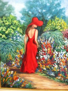 Lady in the Garden 2007 Limited Edition Print - Jane Seymour Lady in the Garden 2007 Limited Edition Print - Jane Seymour