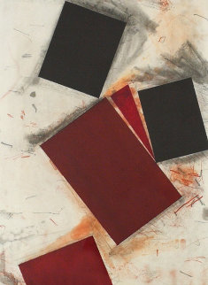 Untitled 2 1990 Limited Edition Print - Joel Shapiro Untitled 2 1990 Limited Edition Print - Joel Shapiro