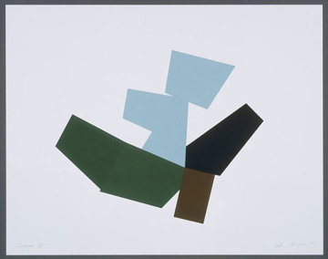 Boat, Bird, Mother and Child, 2009 Limited Edition Print - Joel Shapiro Boat, Bird, Mother and Child, 2009 Limited Edition Print - Joel Shapiro