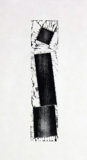 From the Couple's Series 1994 Limited Edition Print by Joel Shapiro From the Couple's Series 1994 Limited Edition Print by Joel Shapiro