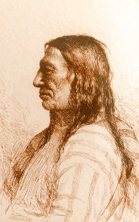 Bull Thigh - Cheyenne Limited Edition Print - Joseph Henry Sharp Bull Thigh - Cheyenne Limited Edition Print - Joseph Henry Sharp