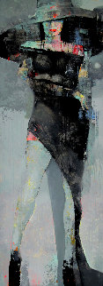 Strong Girls 2017 79x28 Super Huge Original Painting - Victor Sheleg Strong Girls 2017 79x28 Super Huge Original Painting - Victor Sheleg