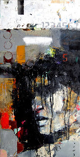 Thing 3 2019 28x14 Original Painting - Victor Sheleg Thing 3 2019 28x14 Original Painting - Victor Sheleg