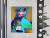Cat. Passport Photo 2021 20x16 Original Painting by Victor Sheleg - 2