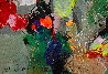 Flower Girl 2020 24x16 Original Painting by Victor Sheleg - 2
