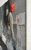 She Loves Fashion Magazines 2023 47x39 - Huge Original Painting by Victor Sheleg - 4